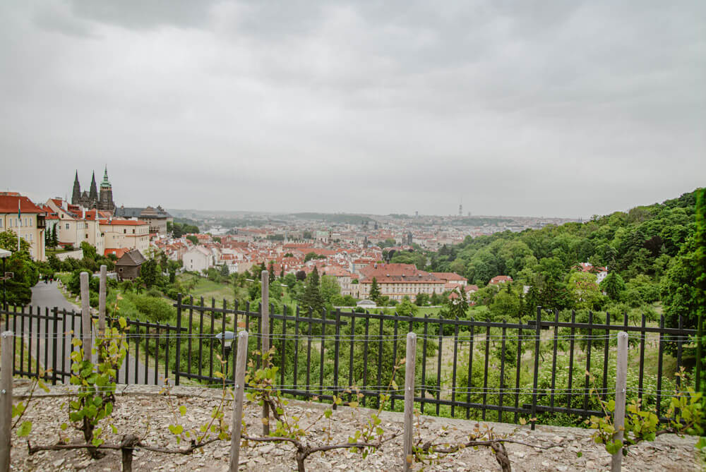 Sicht über Prag