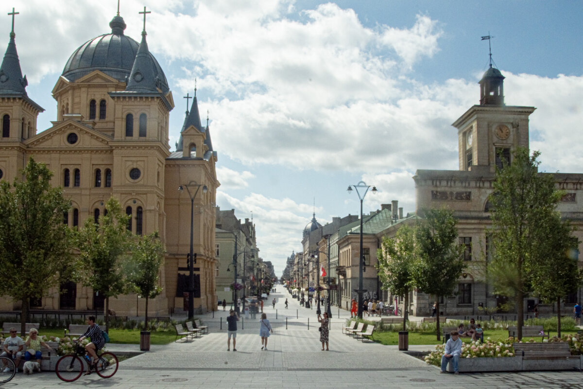 Piotrkowska in Lodz