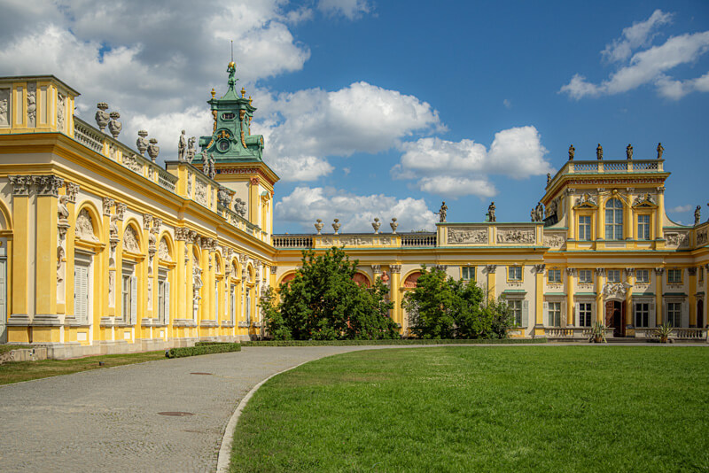 Schloss Wilanow Hof