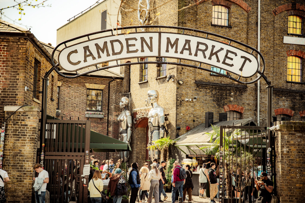 Eingang Camden Market in London